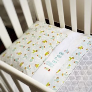SÁBANAS PARA CUNA BORDADAS