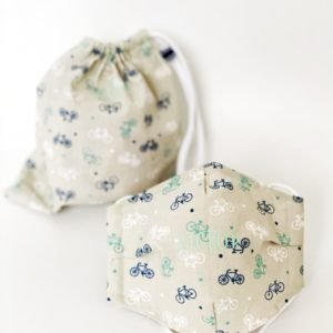 Bolsa de tela para mascarillas