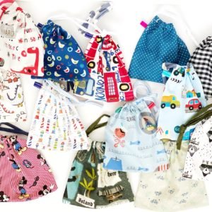 Bolsa de tela para mascarillas