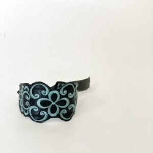 Brazalete bordado BLACK Julia