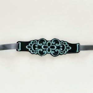 Brazalete bordado BLACK Julia