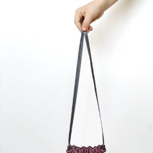 Collar bordado Black Lola