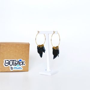 Pendientes Black López