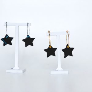 Pendientes estrella BLACK