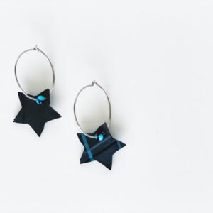 Pendientes estrella BLACK