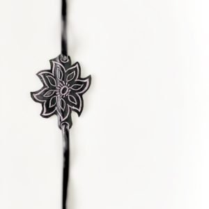 Pulsera de neumáticos reciclados BLACK Elena