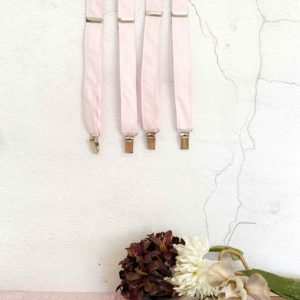 TIRANTES NIÑO ROSA PALO