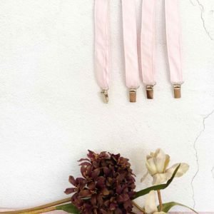 TIRANTES NIÑO ROSA PALO