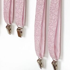 Tirantes infantiles rosa empolvado
